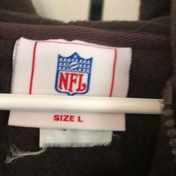 Men’s Cleveland Browns Zip up Jacket - Picture 3 of 4